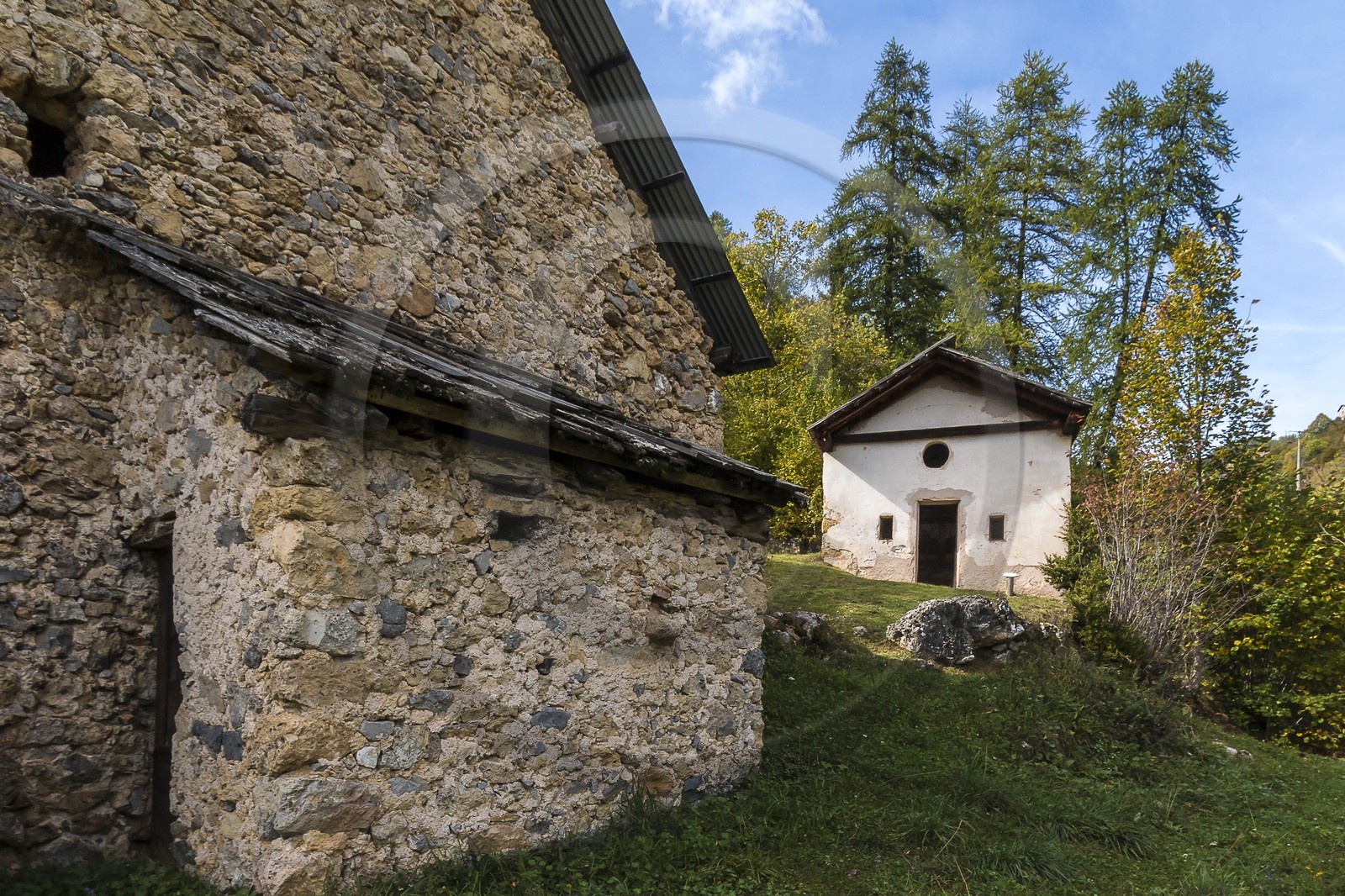 Vallée de la Tinée, Roubion, Chapelle Saint-Sébastien