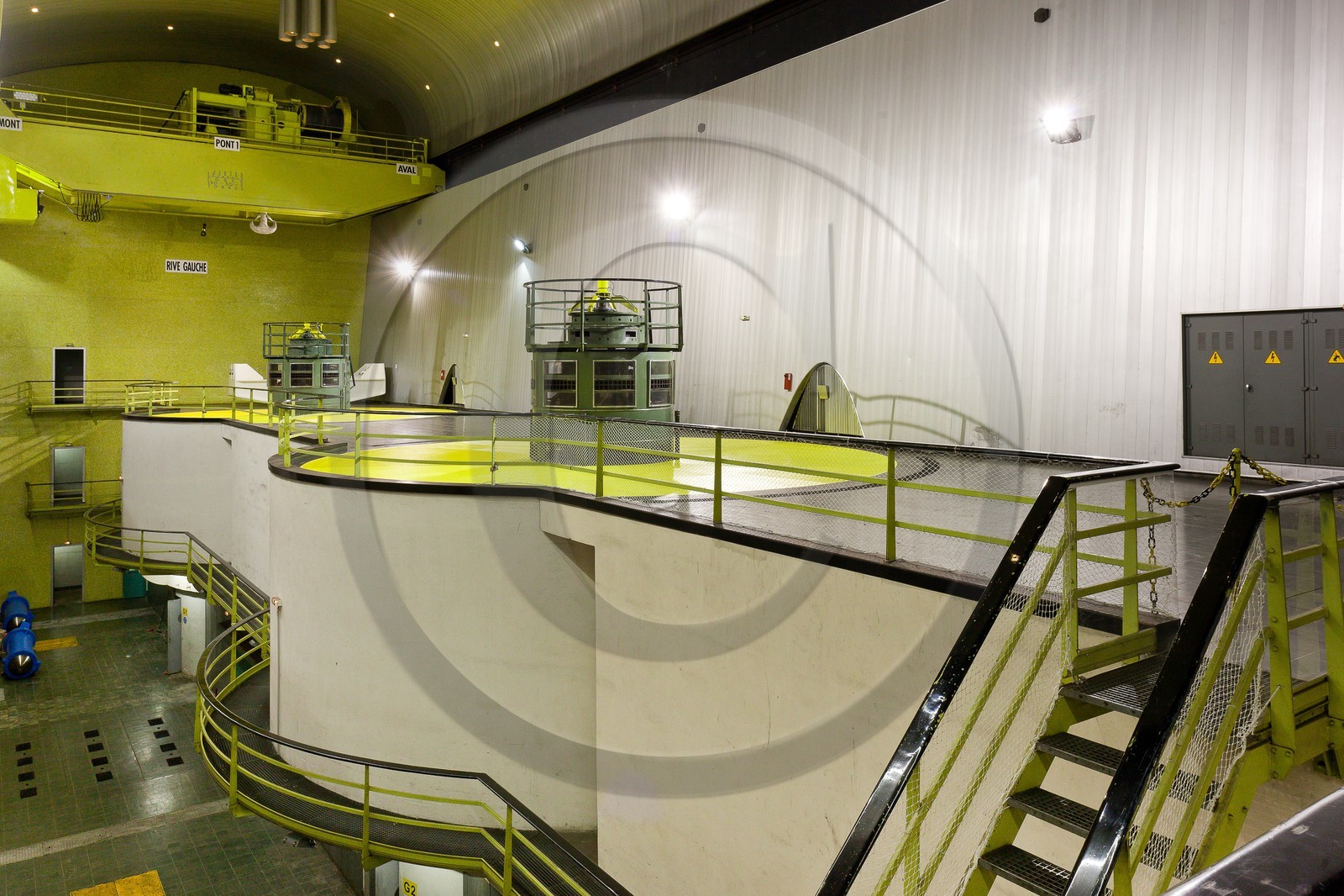 Barrage de Serre-Ponçon, usine hydroélectrique EDF