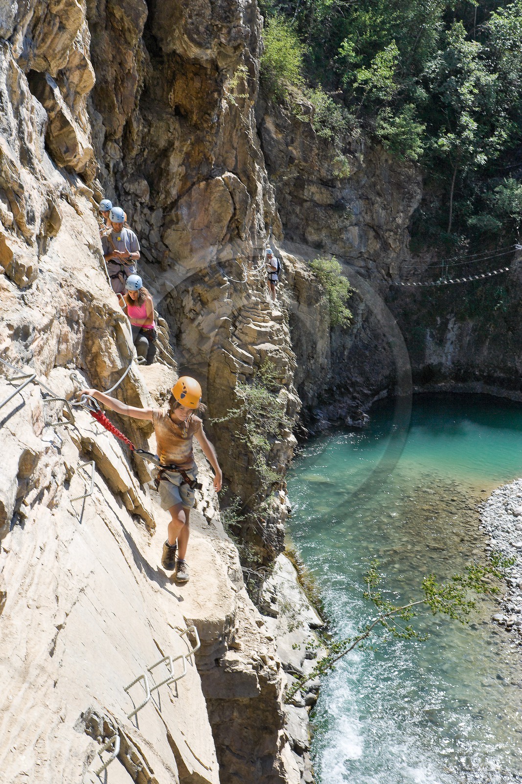 Via ferrata des gorges de la Durance Via ferrata des gorges de la Durance