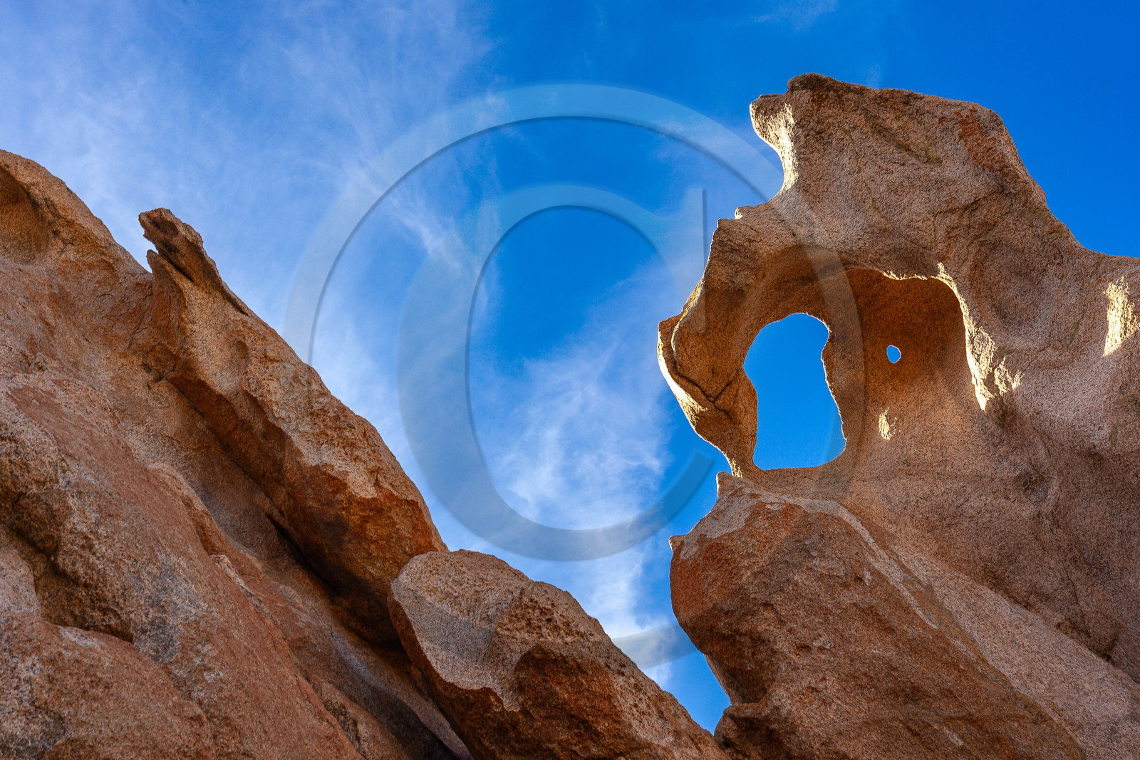 Taffoni, rochers de granit à Campomoro