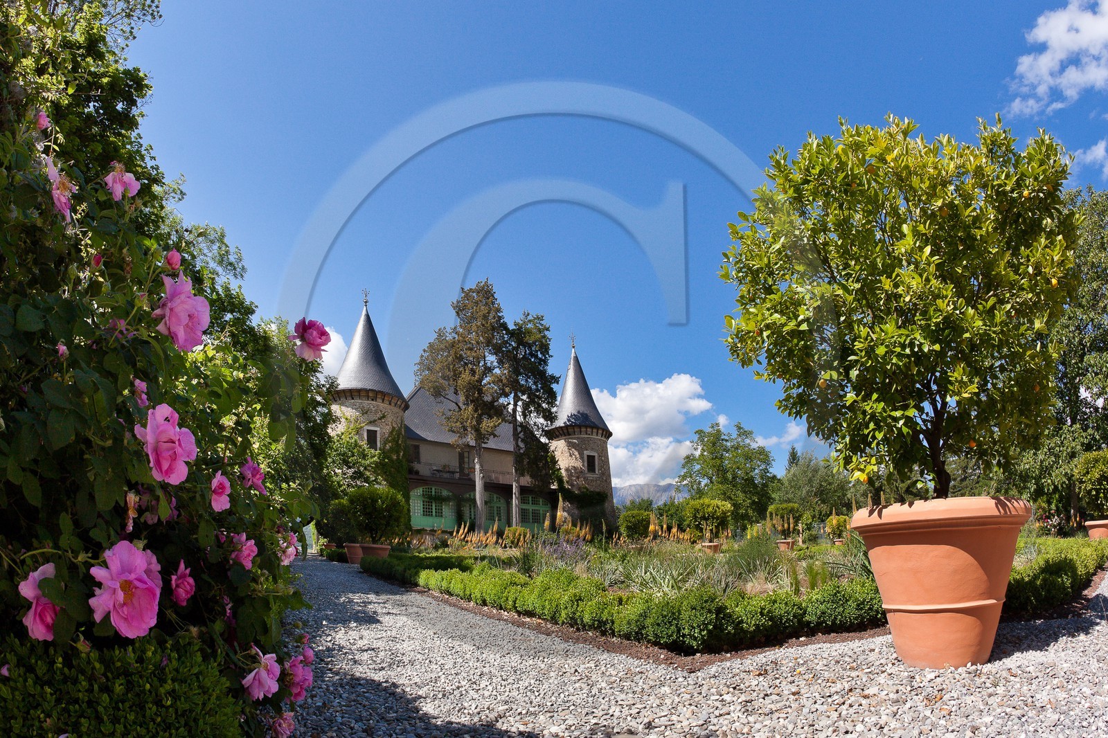 Château de Picomtal,  les jardins du château Château de Picomtal,  les jardins du château