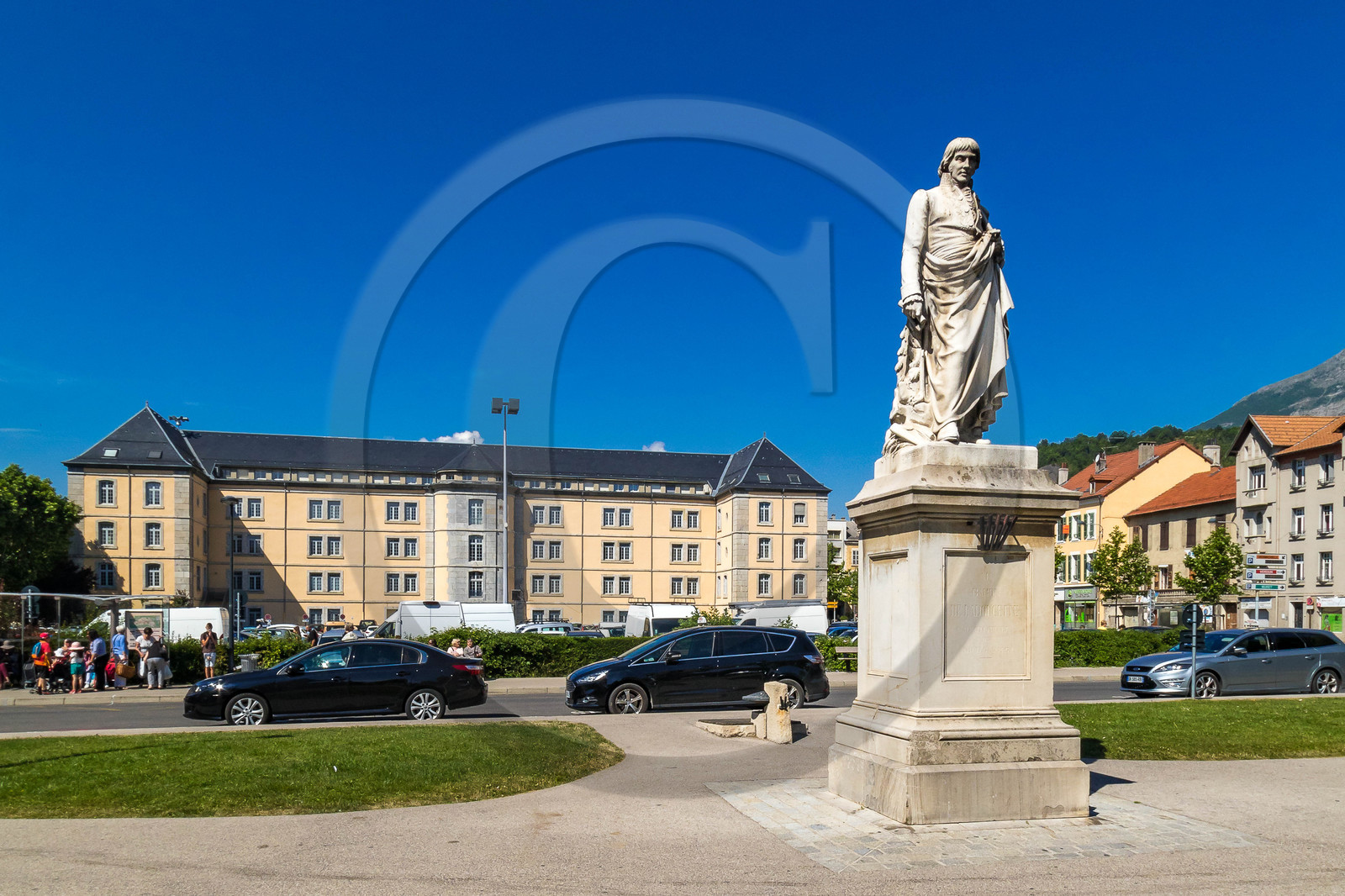 Gap,  Statue Ladoucette Gap,  Statue Ladoucette