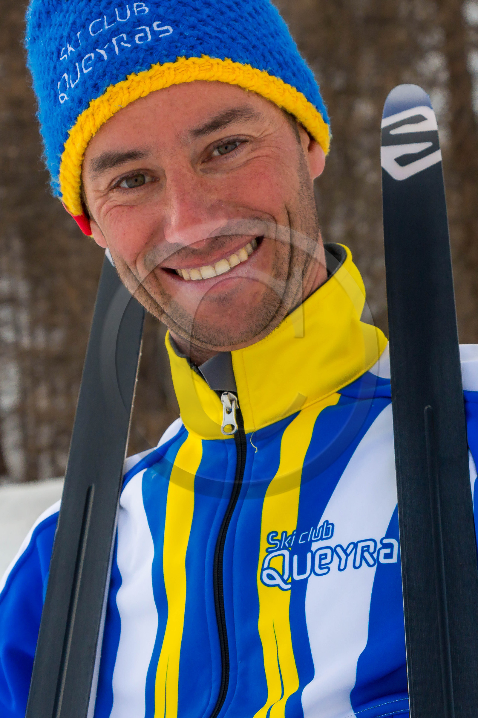Arvieux, Arnaud Barbesier moniteur de ski nordique