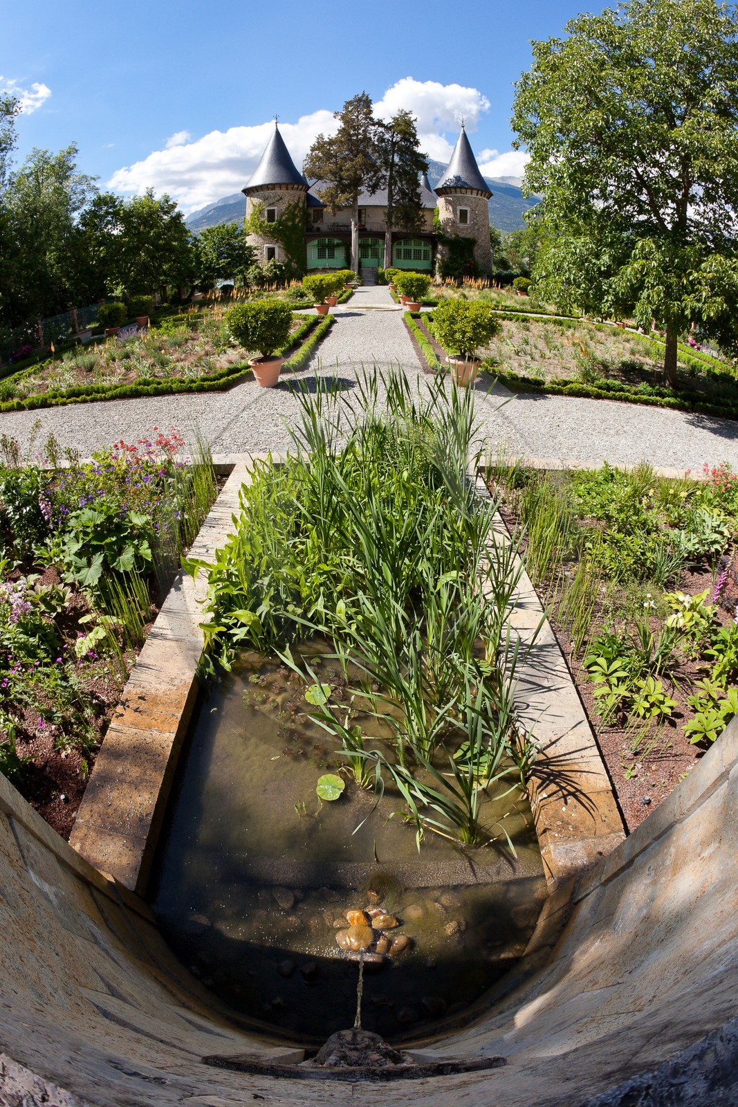 Château de Picomtal,  les jardins du château Château de Picomtal,  les jardins du château