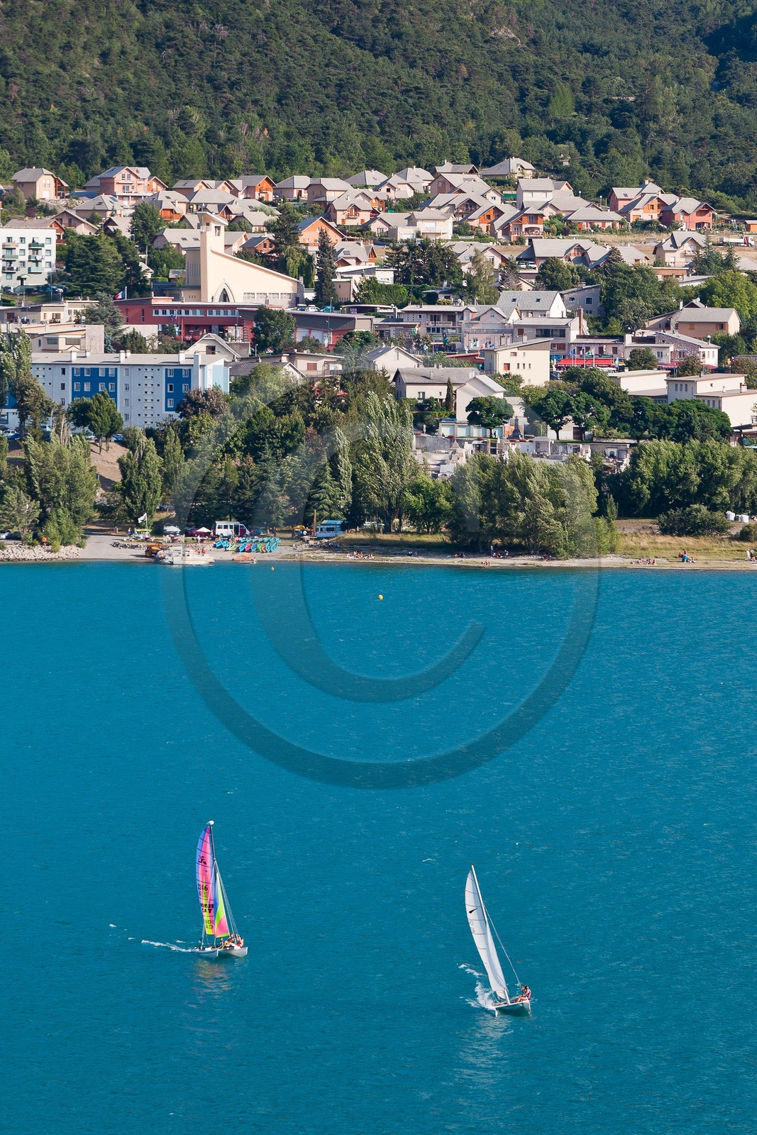 Lac de Serre-Ponçon, Savines-le-Lac Lac de Serre-Ponçon, Savines-le-Lac