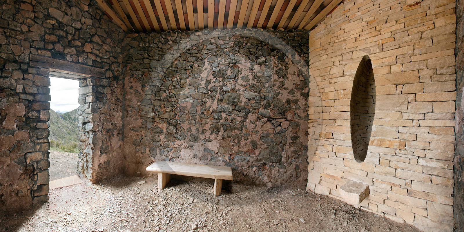 Refuge d'Art Chapelle Sainte-Madeleine d'Andy Goldsworthy