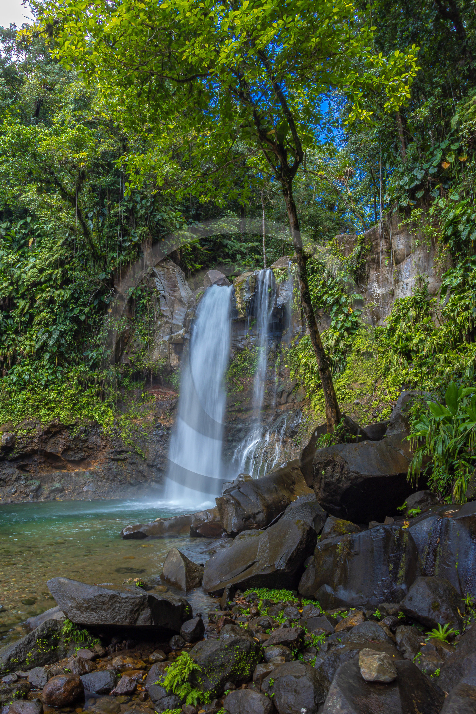 Chute du Carbet, Parc national de la Guadeloupe