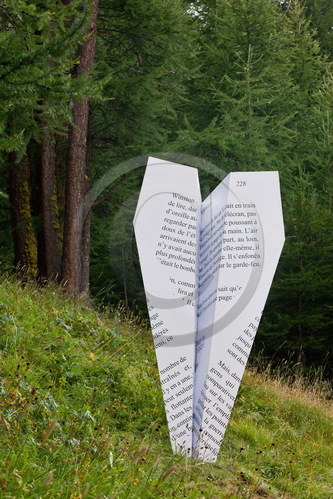 Sentiers Art et Nature Queyras et Val Varaita, Luciano di Rosa