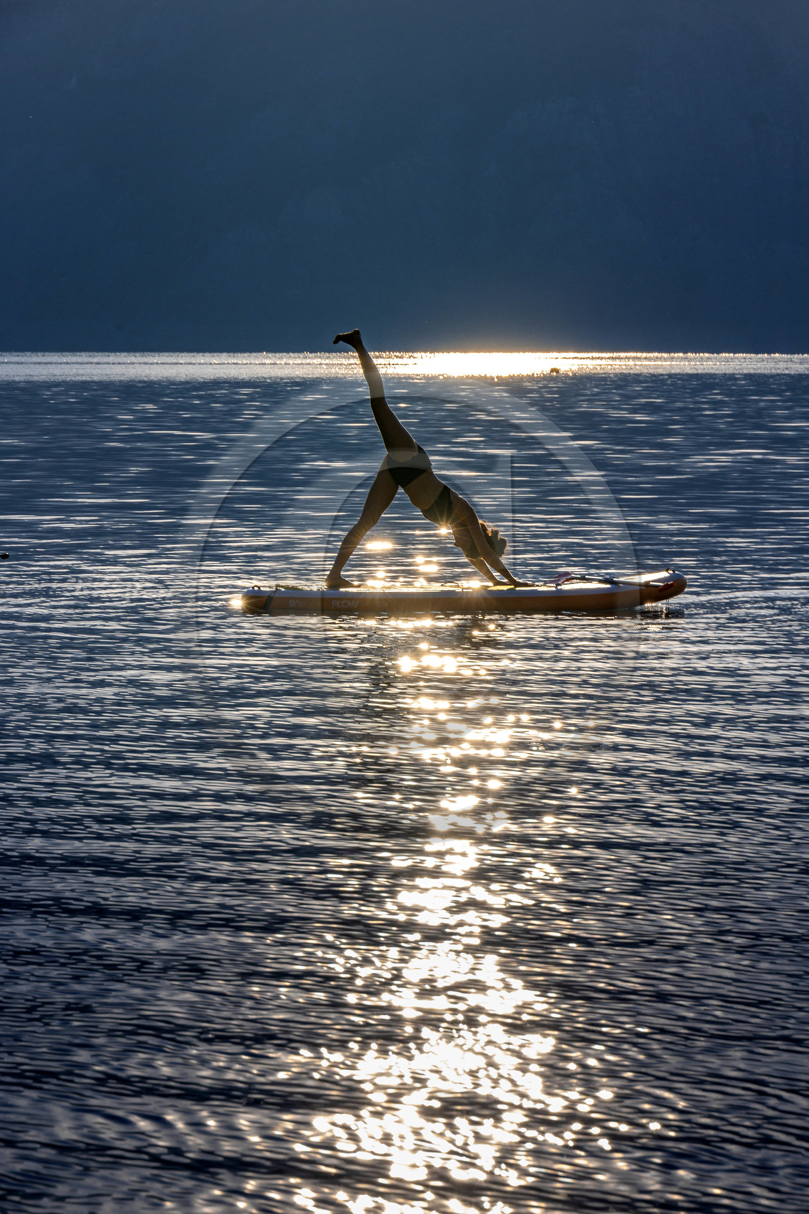 Yoga sur paddle, Serre-Ponçon Aloha