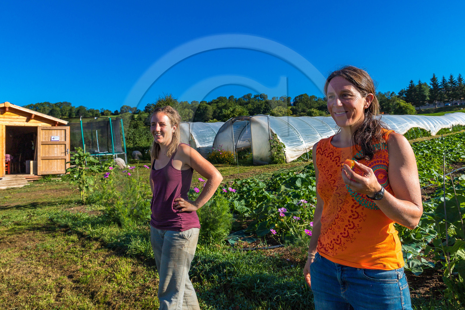 LéguMontagne, Sylvie Jaussaud et  Bertille Gieu, Maraîchères bio LéguMontagne, Sylvie Jaussaud et  Bertille Gieu, Maraîchères bio
