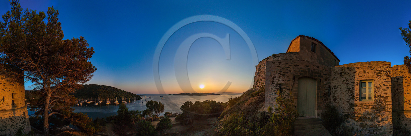 Parc national de Port-Cros, fort du Moulin Parc national de Port-Cros, fort du Moulin