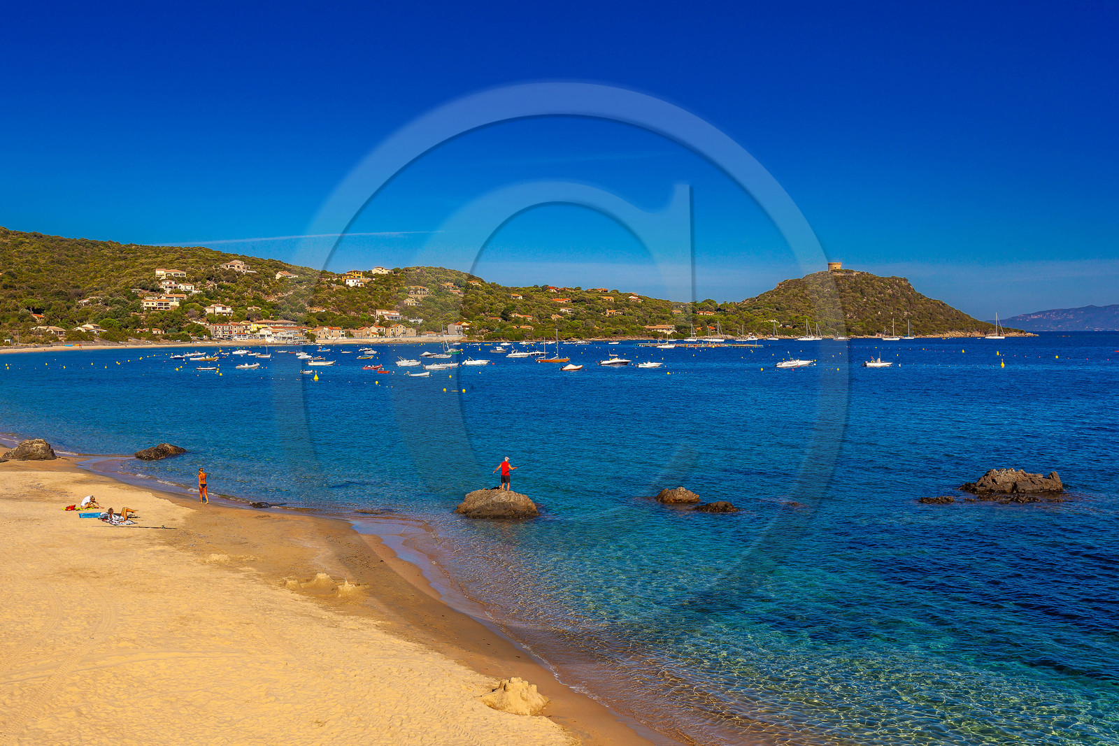 Belvédère-Campomoro, la plage Belvédère-Campomoro, la plage