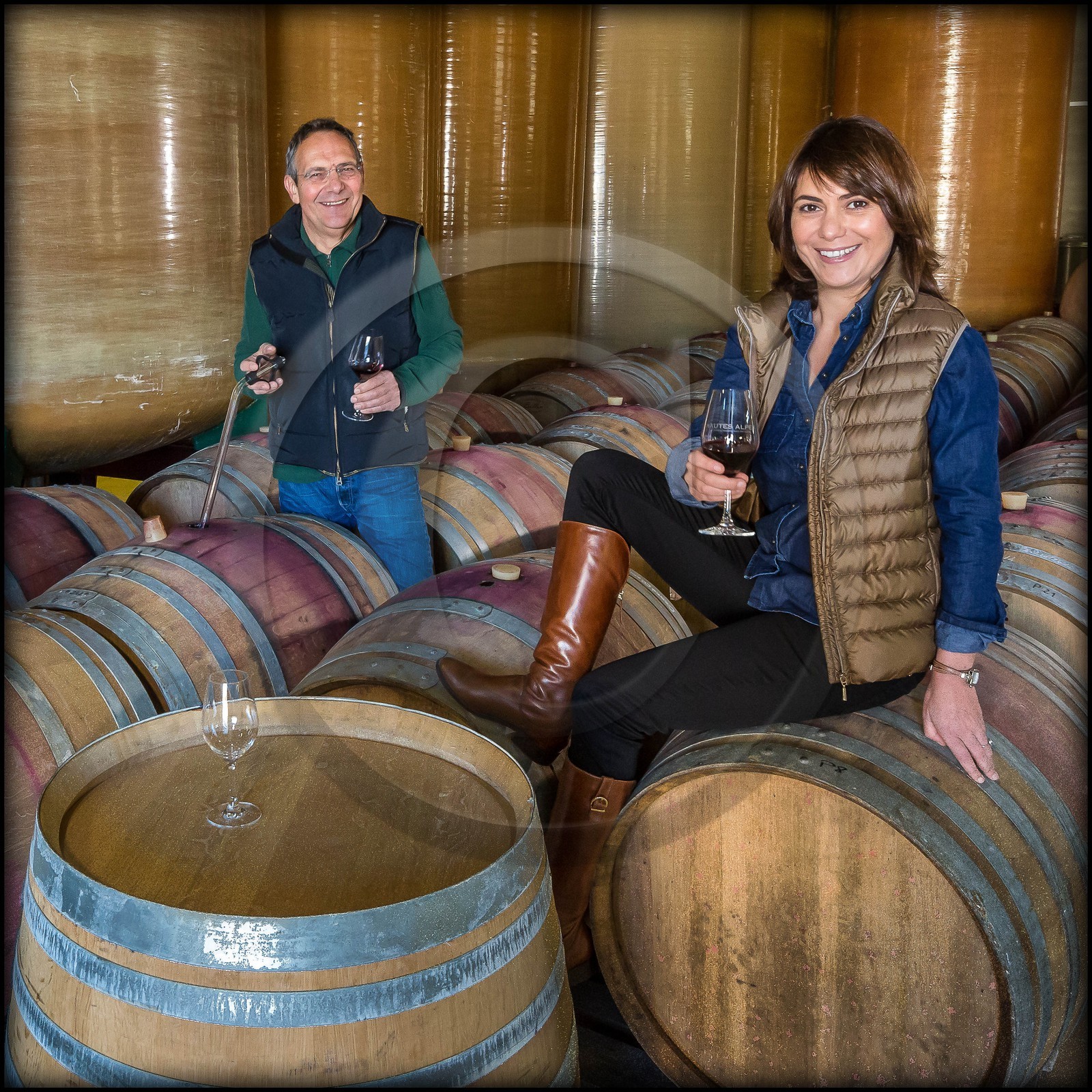 Domaine Allemand,  Laetitia et Marc Allemand , viticulteurs