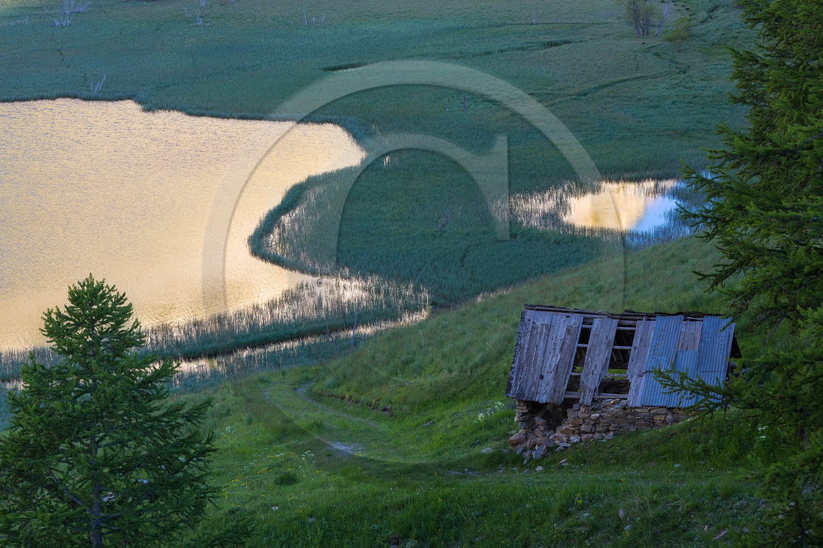 Jausiers, Lac des Sagnes Jausiers, Lac des Sagnes