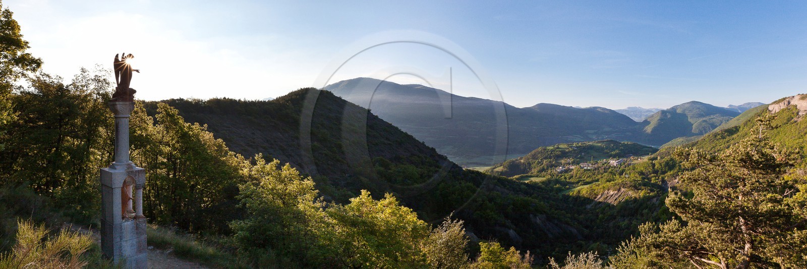 L'oratoire de l'ange est l'endroit où Benoîte a été transpor