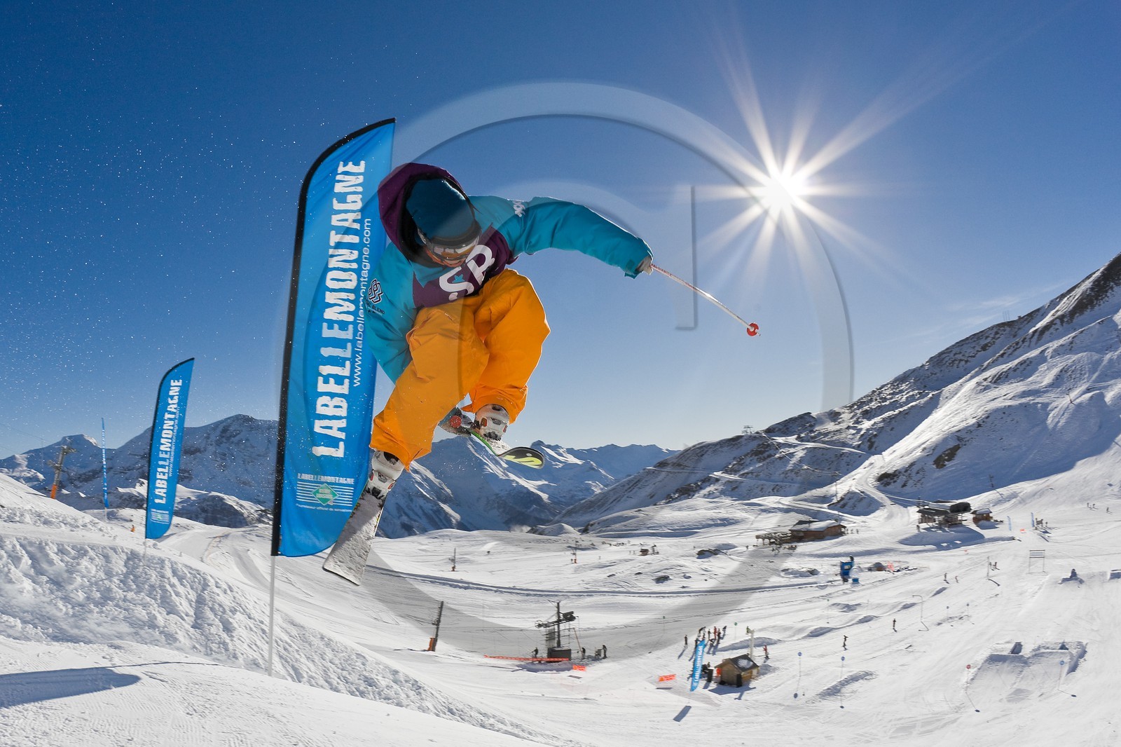 Ski snowpark Ski snowpark