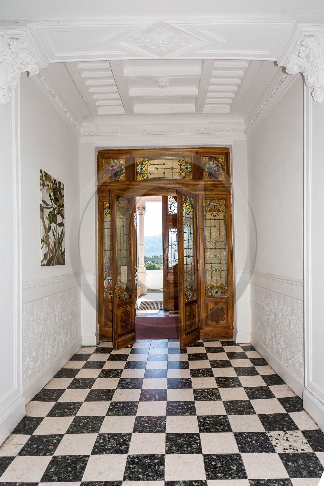 village de Jausiers, Chateau des Magnans village de Jausiers, Chateau des Magnans