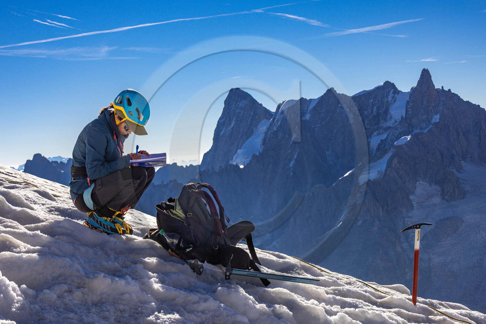 Géomorphologie à l'Aiguille du Midi