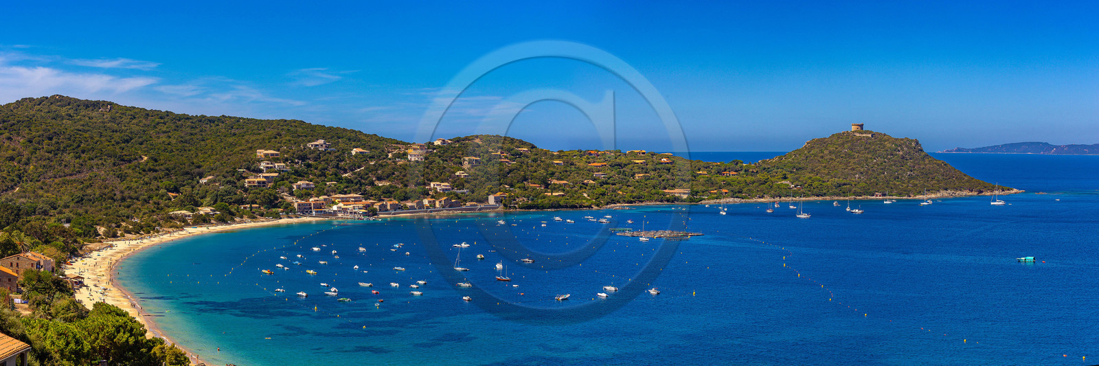 Belvédère-Campomoro, la plage