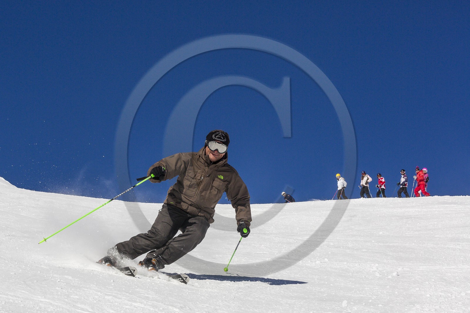 Station de ski d'Orcières 1850, ski  sur pistes Station de ski d'Orcières 1850, ski  sur pistes