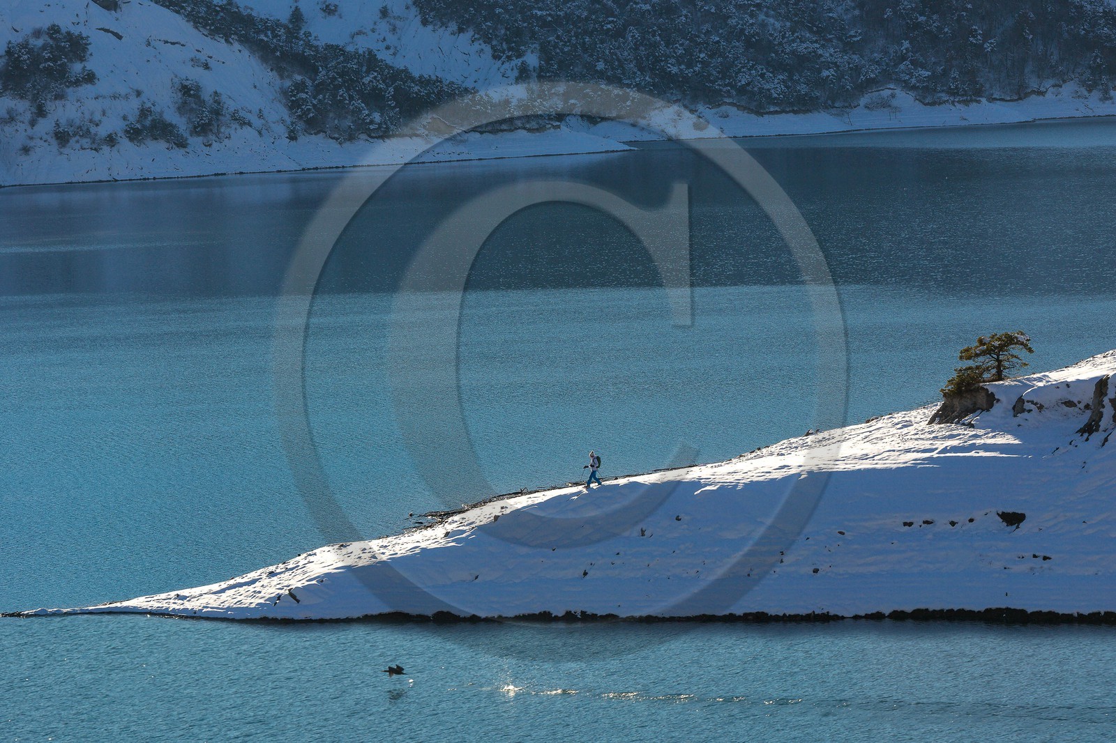 Lac de Serre-Ponçon, vallée de l'Ubaye