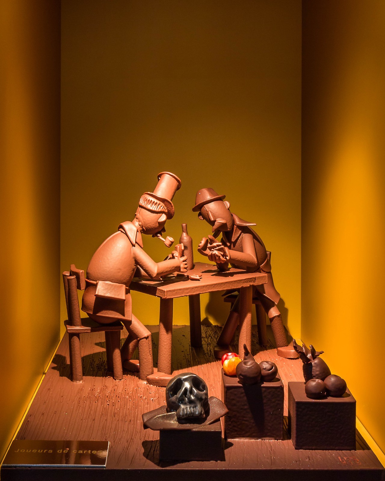 Exposition Influences, Petite histoire de l'art en chocolat par Luc Eyriey