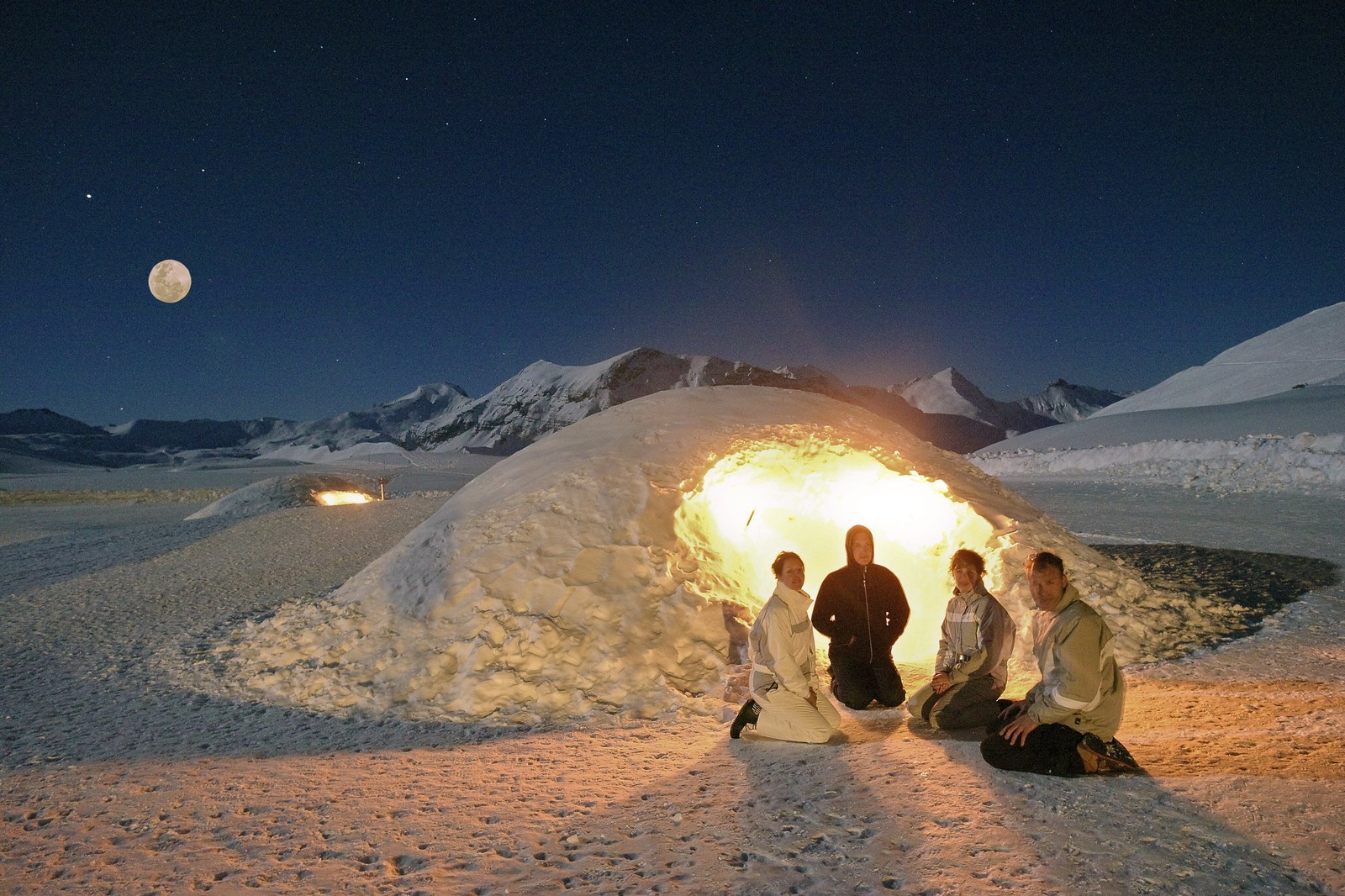 Village d'Igloo Williwaw Orcières 1850