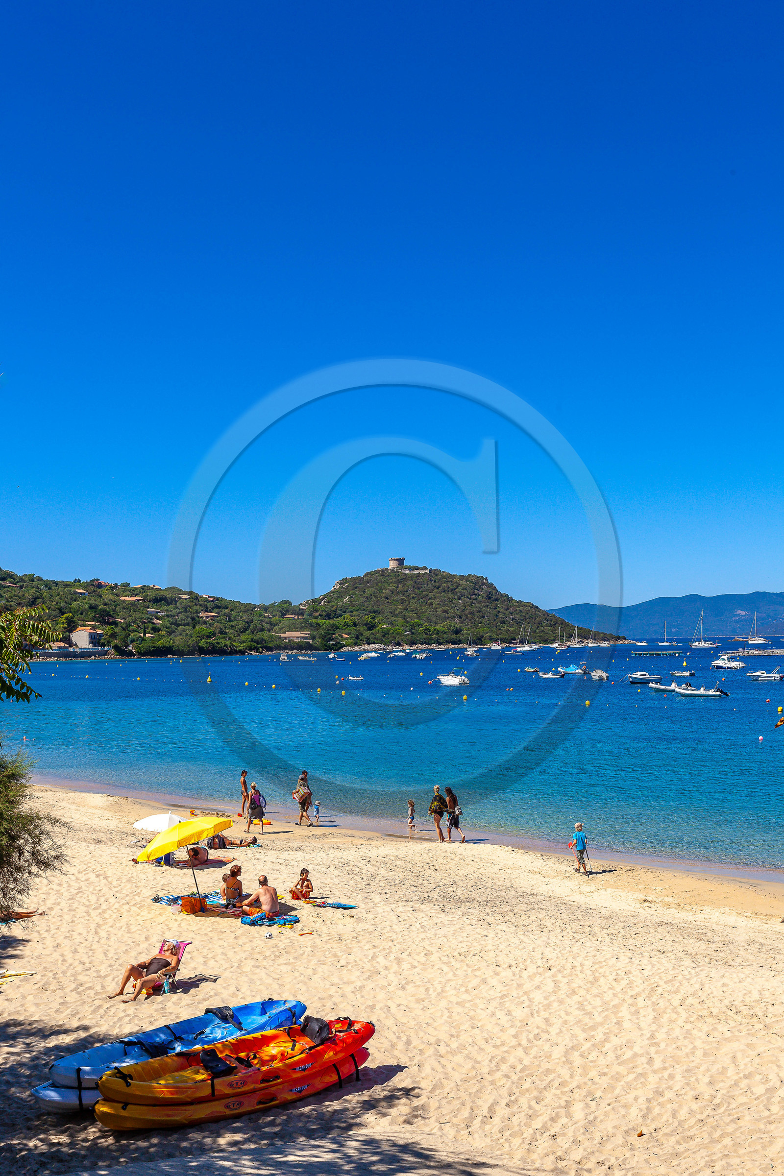 Belvédère-Campomoro, la plage Belvédère-Campomoro, la plage
