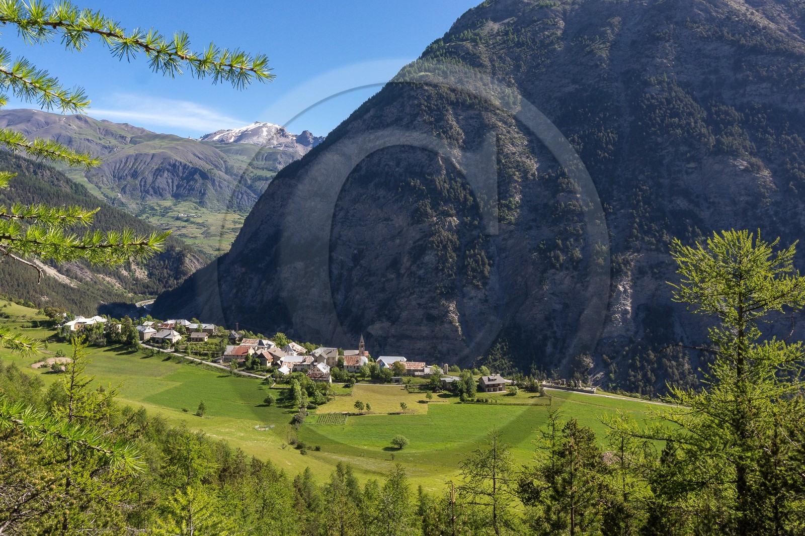 Saint-Paul-sur-Ubaye, hameau de Tournoux