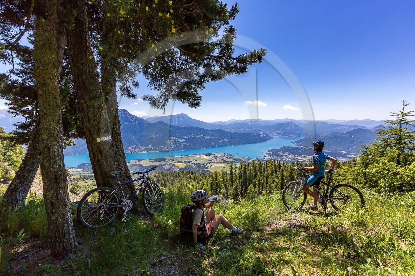 Réallon, vtt à Plate Longue Réallon, vtt à Plate Longue