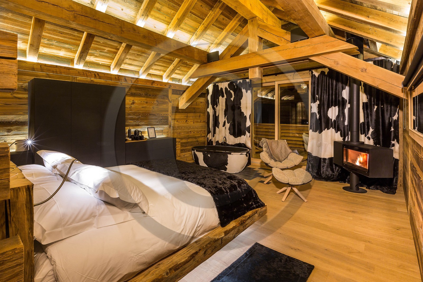 Serre-Chevalier,  Chalet Montagnole, Remi Mouilleron architecte d'intérieur