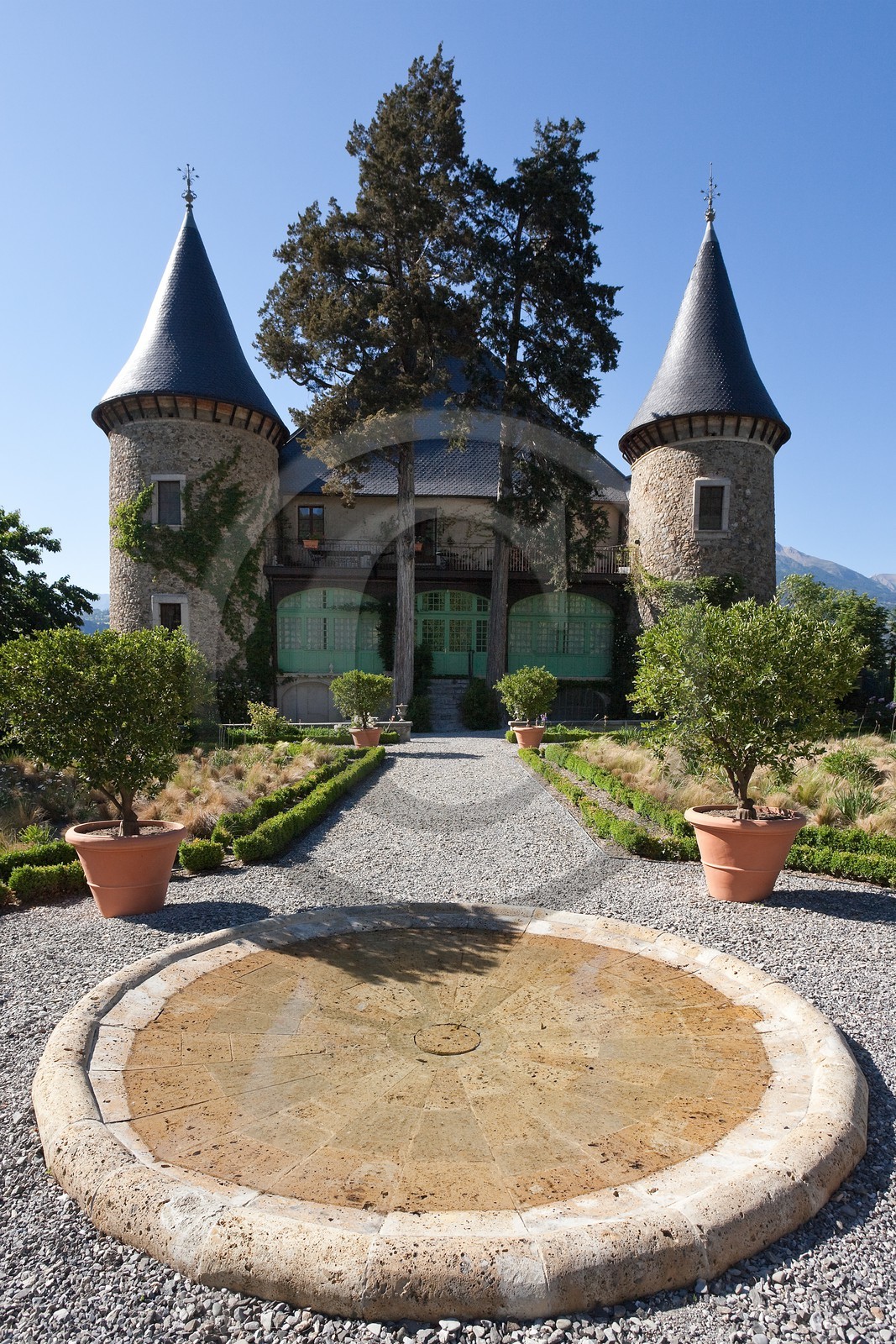 Château de Picomtal,  les jardins du château Château de Picomtal,  les jardins du château