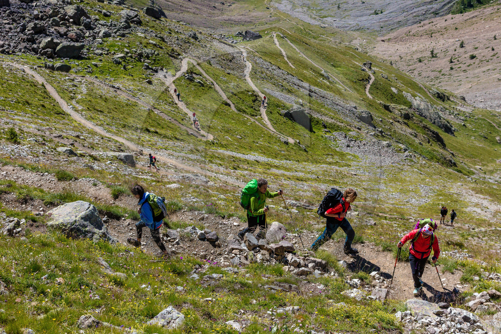 Grand tour des Ecrins, Lac de L'Eychauda