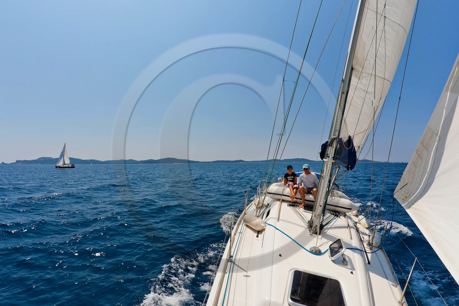 Parc national de Port-Cros, croisière en voilier Parc national de Port-Cros, croisière en voilier