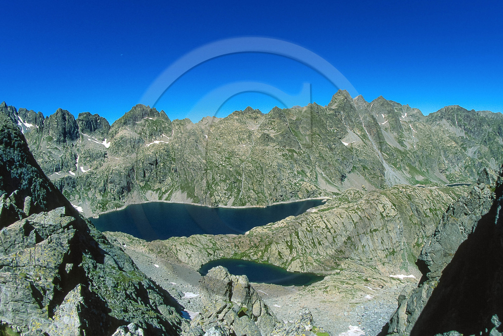 Vallée de la Valmasque, lac du Basto Vallée de la Valmasque, lac du Basto