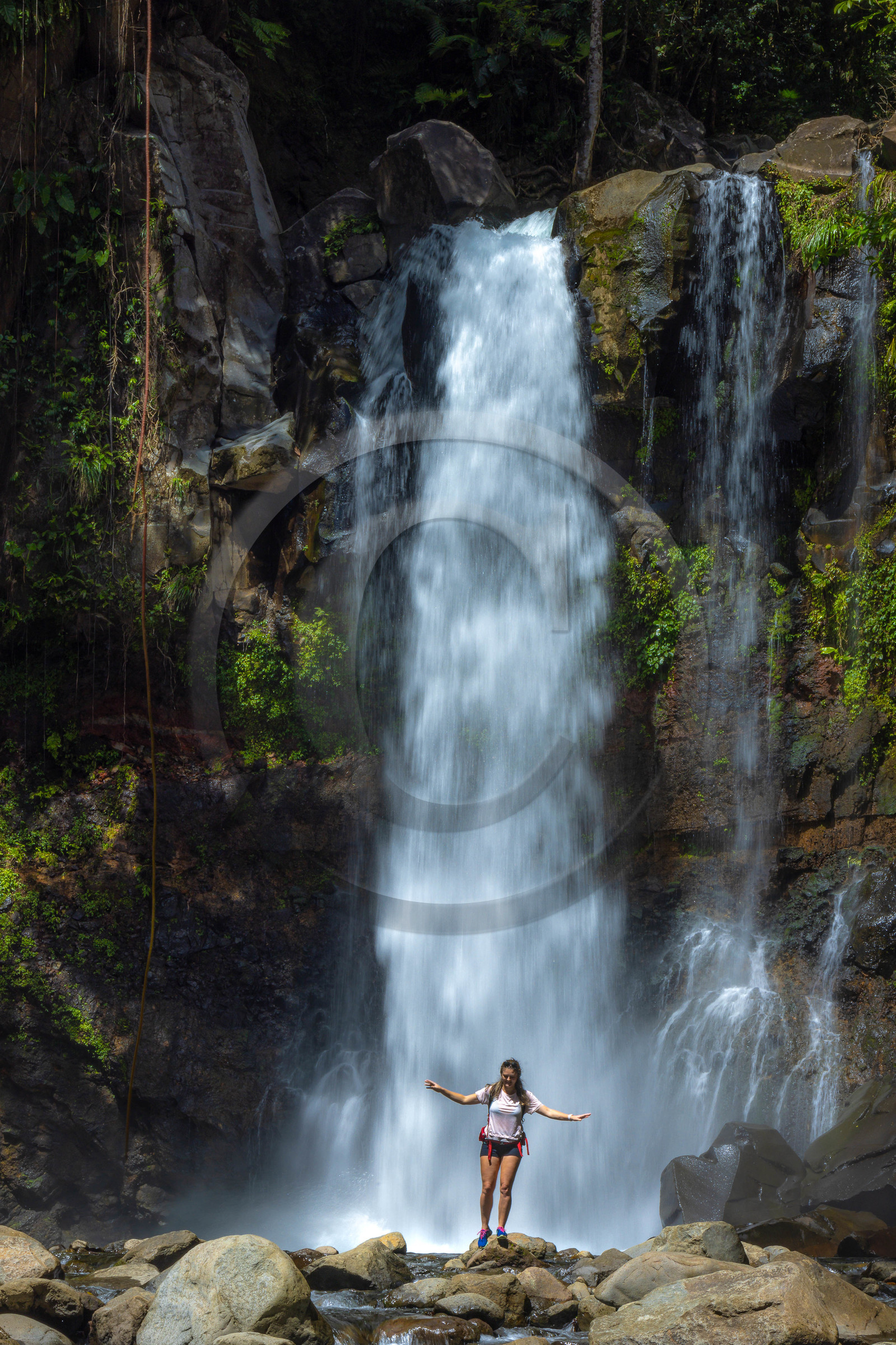 Chute du Carbet, Parc national de la Guadeloupe Chute du Carbet, Parc national de la Guadeloupe