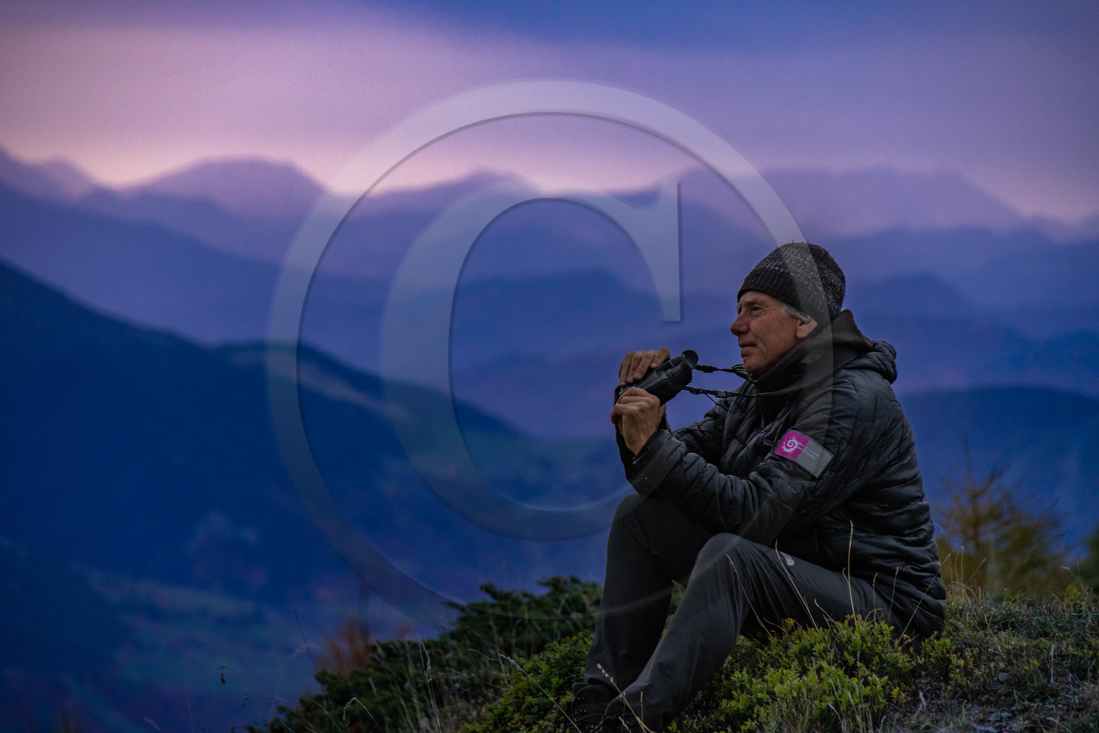 Marc Corail, garde-moniteur du Parc national des Ecrins