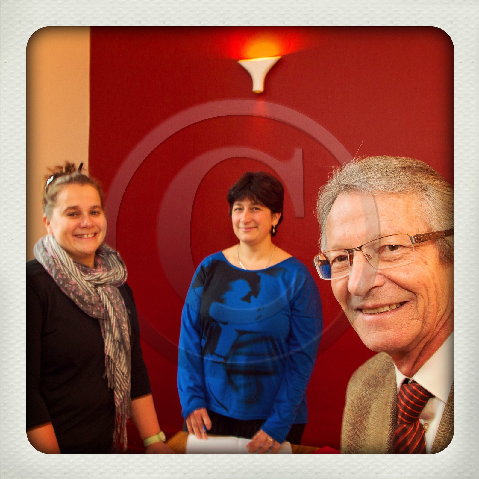 Valbonnais, Denis Macé, maire de Valbonnais et son équipe