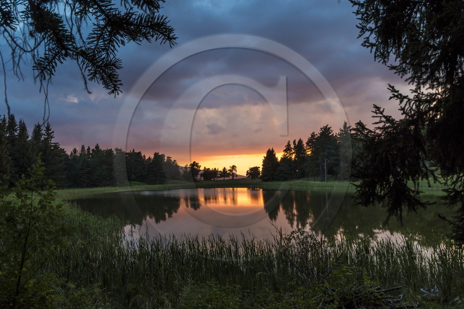 Esparron-La-Bâtie, lac d'Esparron