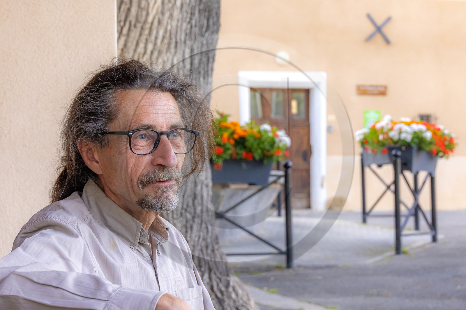 Régis Rioton, maire de Bayons