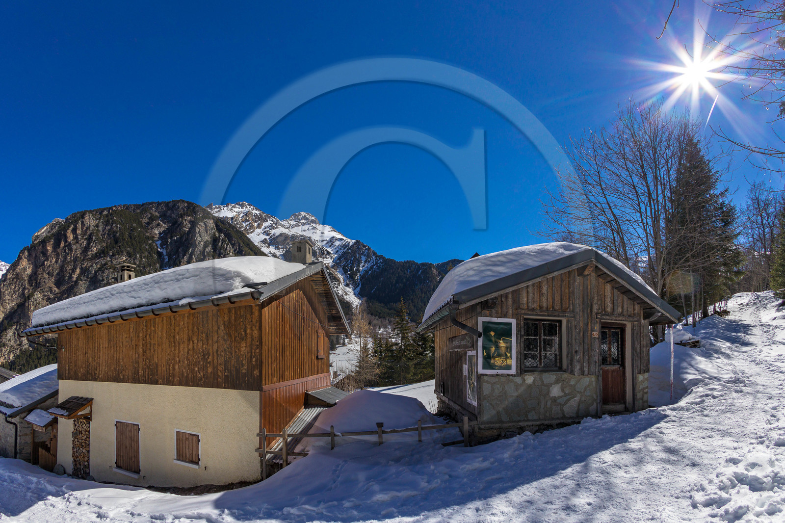 Pralognan-la-Vanoise, hameau La Croix