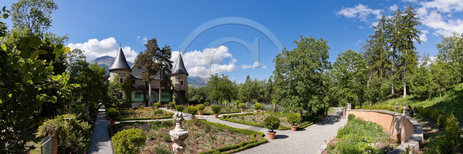 Château de Picomtal,  les jardins du château Château de Picomtal,  les jardins du château