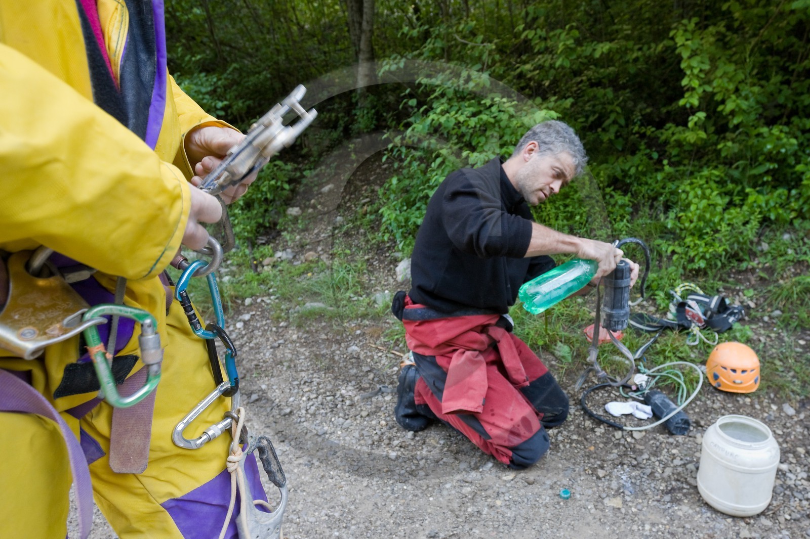 Gorges d'Agnielles, Spéléologie Gorges d'Agnielles, Spéléologie