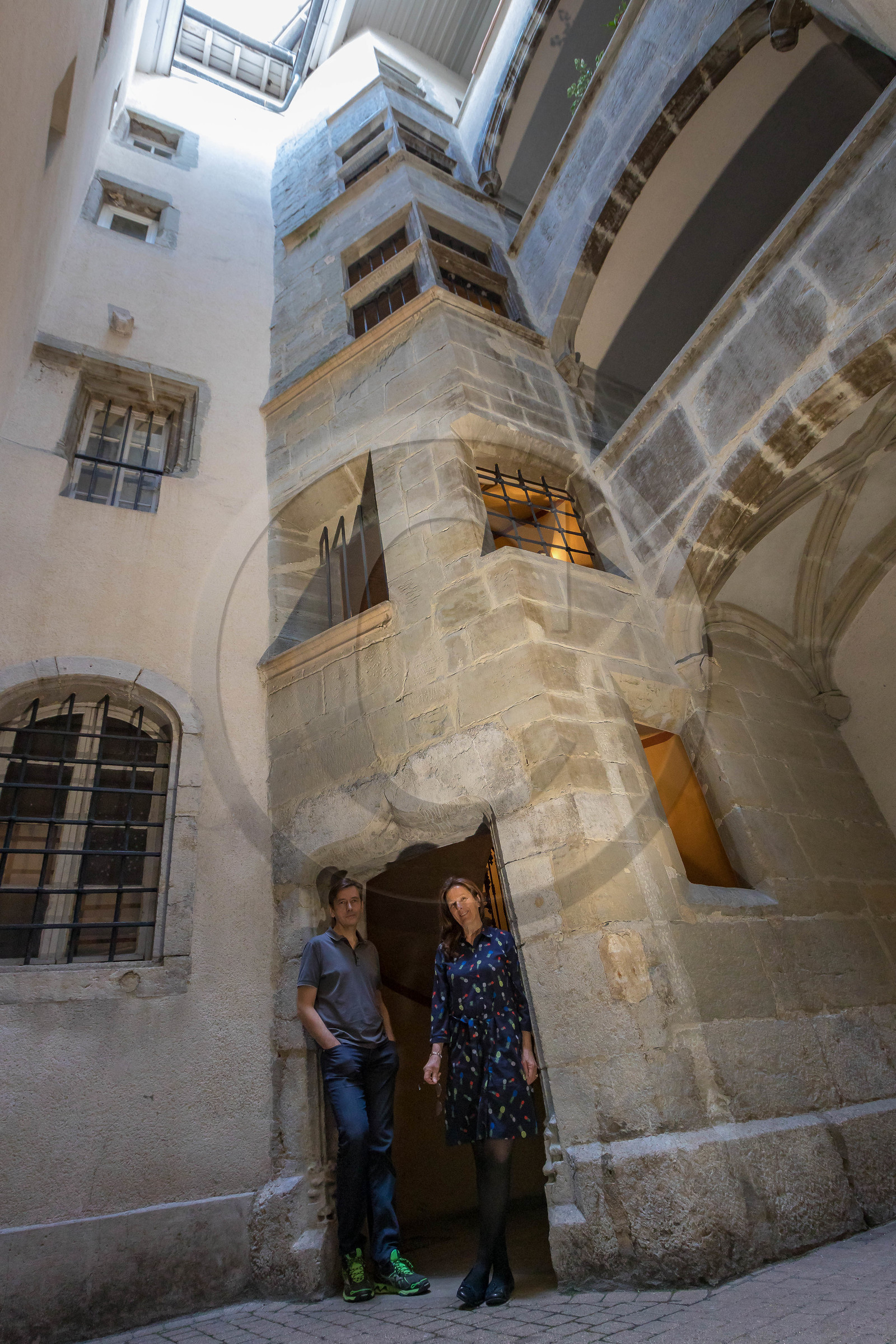 Cour d'un hôtel particulier Cour d'un hôtel particulier