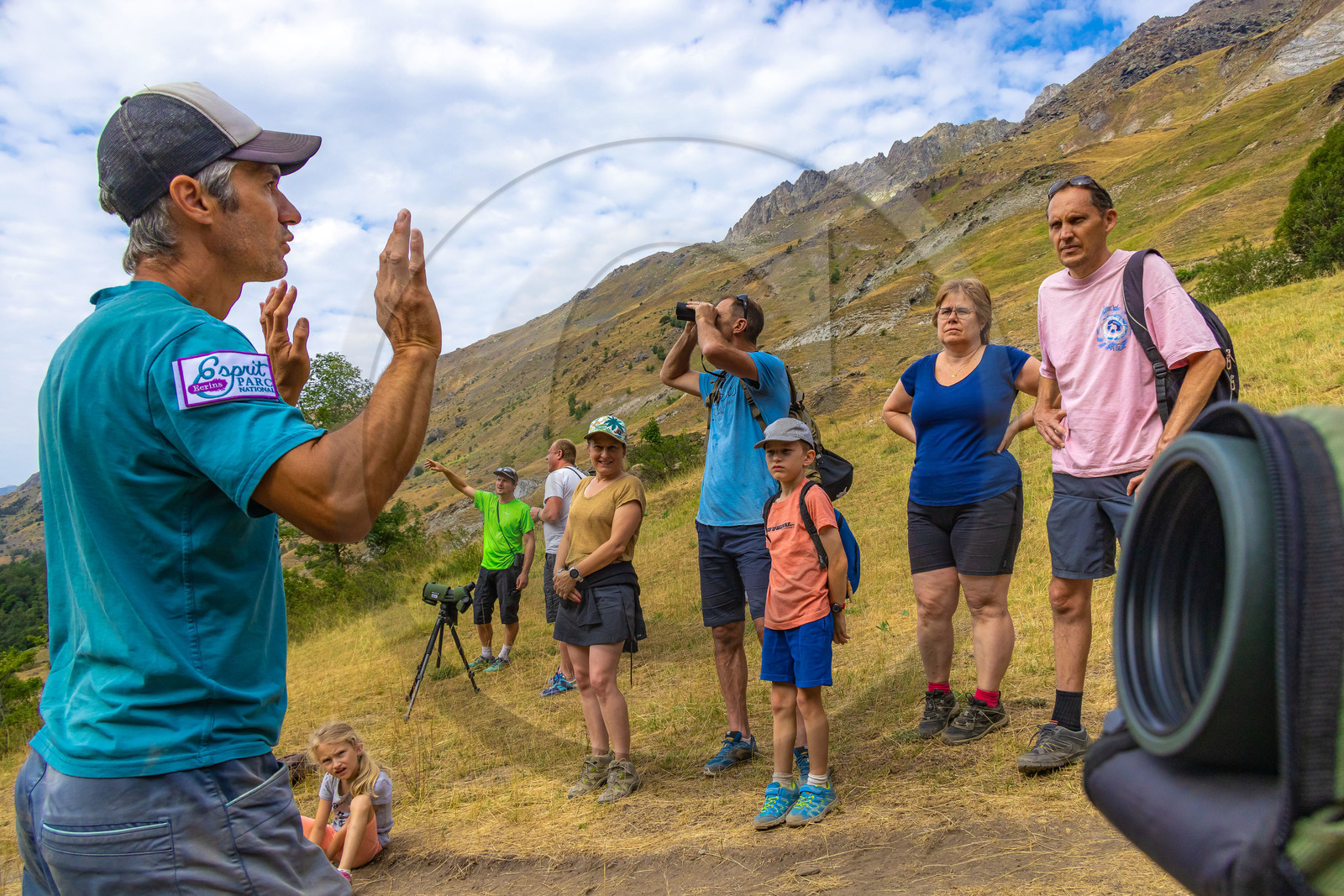 Fabrice Morin, accompagnateur en moyenne montagne