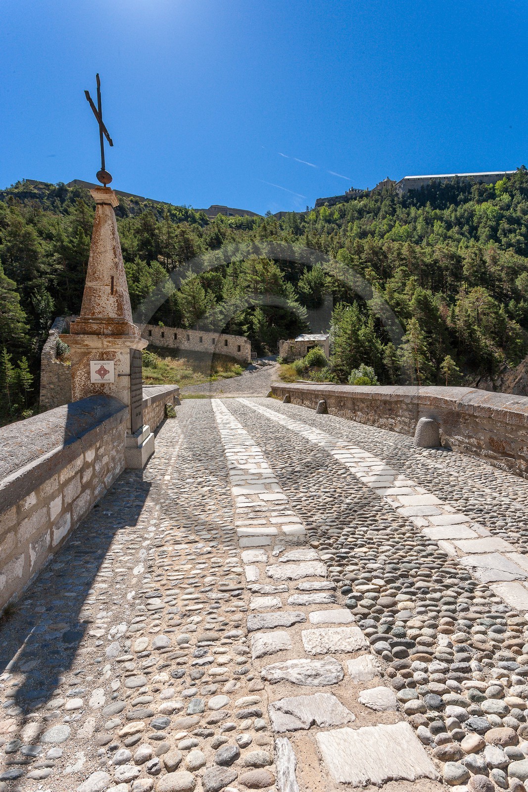 Briançon, cité Vauban, le Pont d'Asfeld