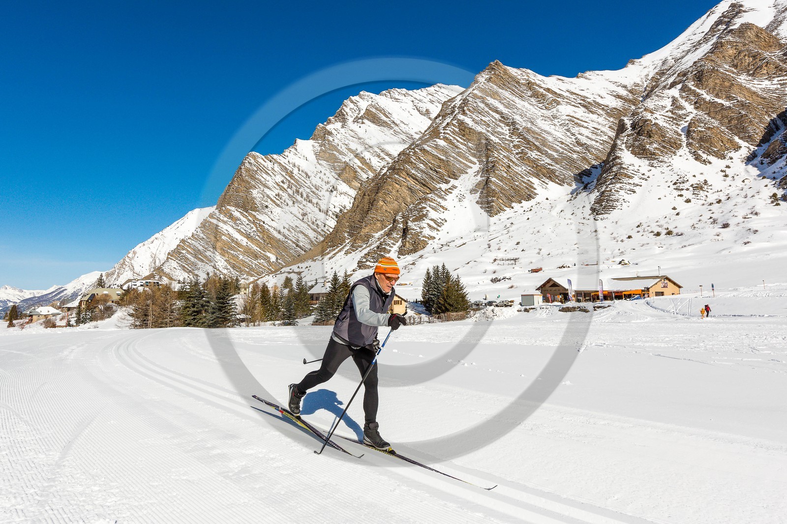Crévoux, ski de fond Crévoux, ski de fond