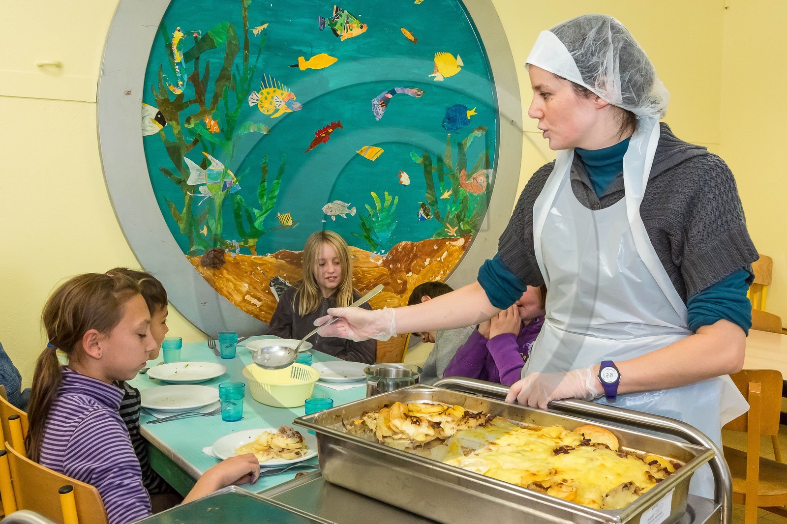 Briançon, restauration scolaire de Fortville Briançon, restauration scolaire de Fortville