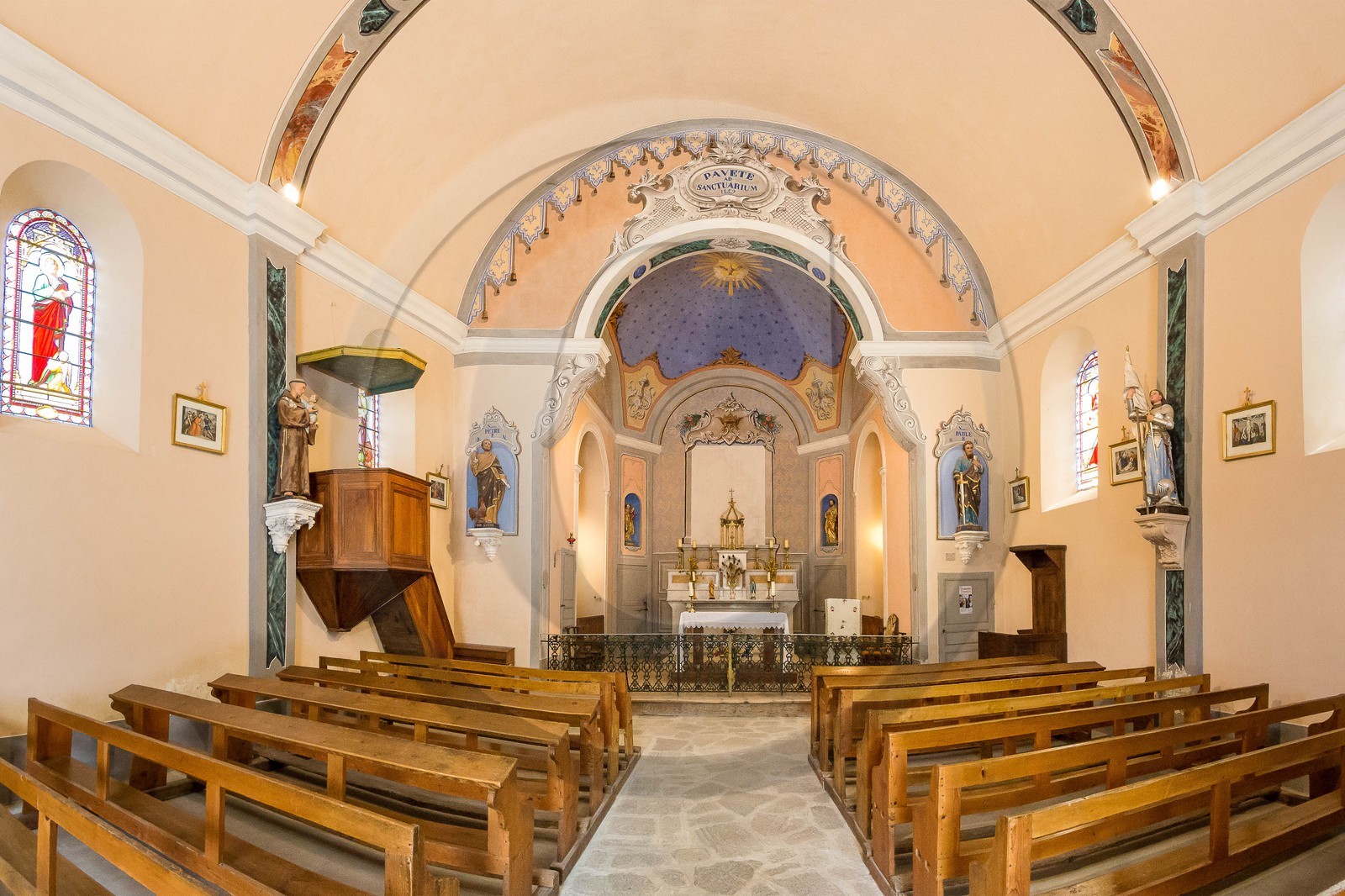 Eglise de l'Ubac de Pontis Eglise de l'Ubac de Pontis