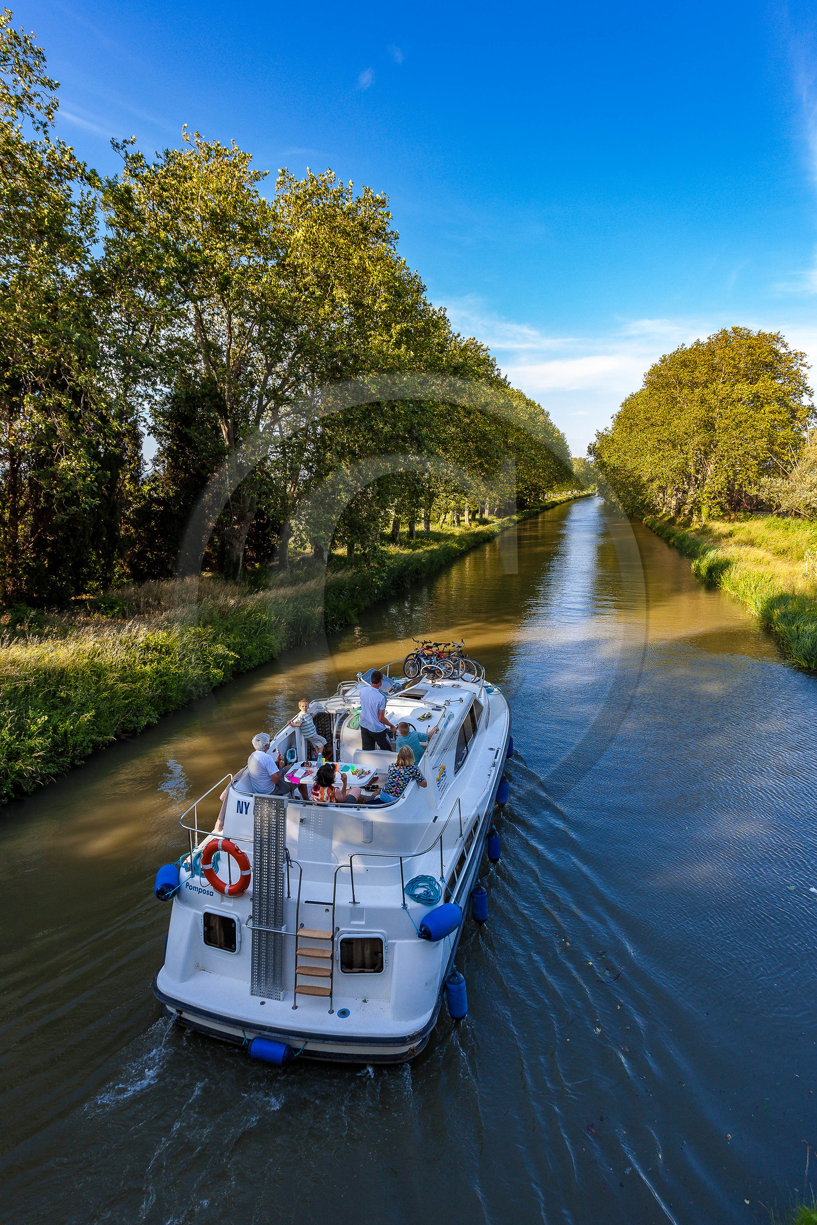Canal du Midi, inscrit au Patrimoine mondial de l'UNESCO Canal du Midi, inscrit au Patrimoine mondial de l'UNESCO